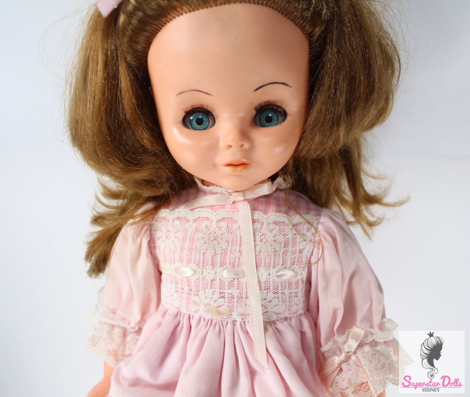 Vintage 1960&#39;s&quot;Carolina&quot; 22&quot; Toddler Doll by Sebino Itay