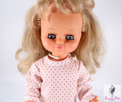 Vintage 1960&#39;s 14&quot; Toddler Doll by Sebino Italy