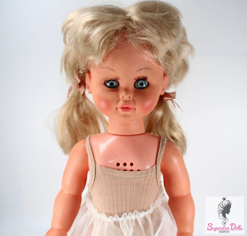 Vintage 1960&#39;s/70&#39;s &quot;Michela&quot; 17&quot; Toddler Doll by Cabar