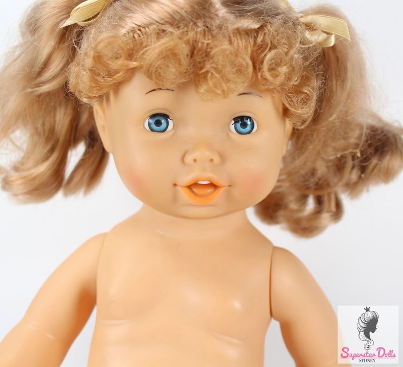 Vintage 1996 &quot;Precious Playmates: Splish Splash Baby&quot; 14&quot; Baby Doll by Unimax