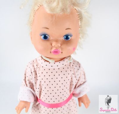 Vintage 1988 &quot;Lil Miss: Dress Up&quot; 13&quot; Toddler Doll by Mattel
