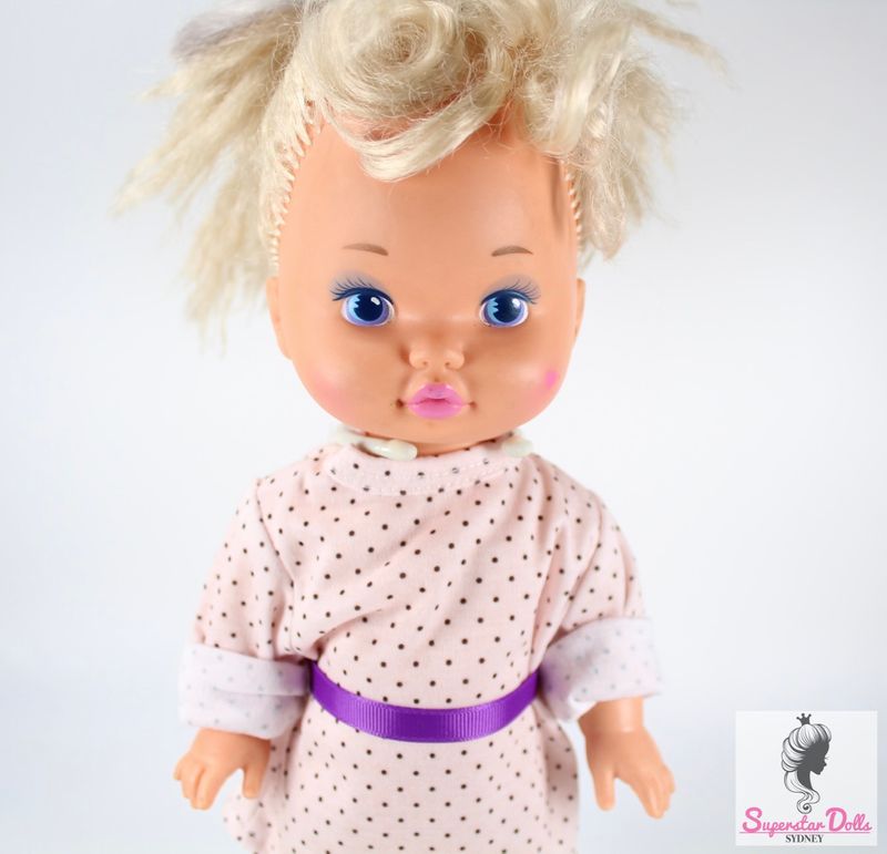 Vintage 1988 &quot;Lil Miss: Dress Up&quot; 13&quot; Toddler Doll by Mattel