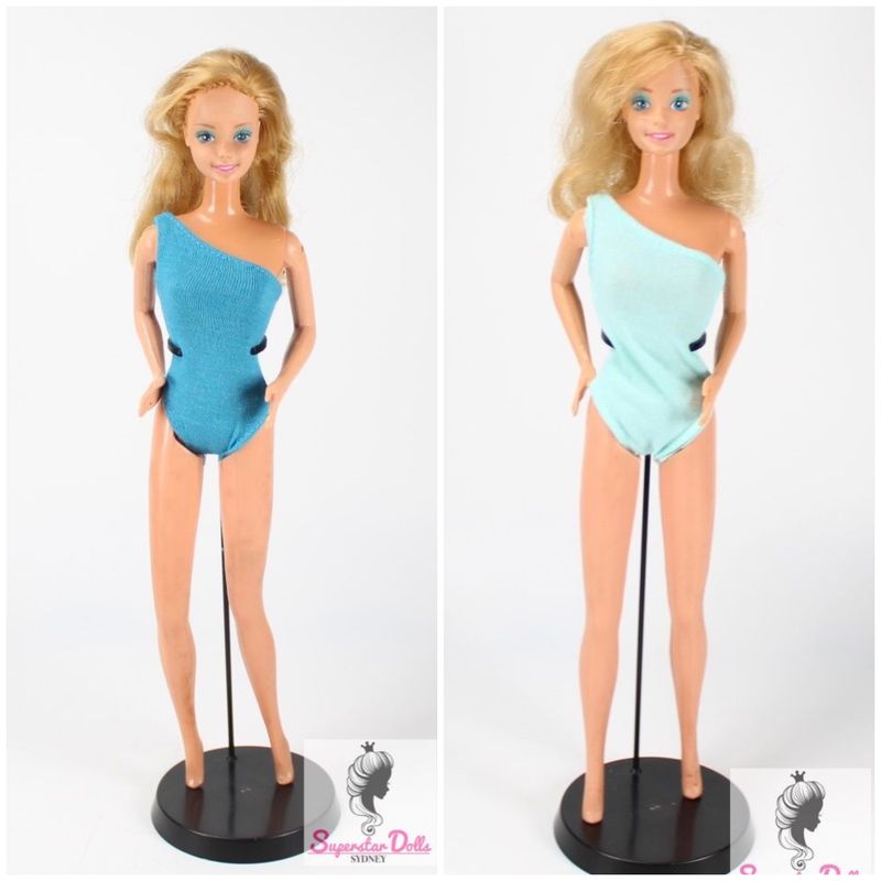 2 X 1985 &quot;Astronaut&quot; Barbie Dolls LOT
