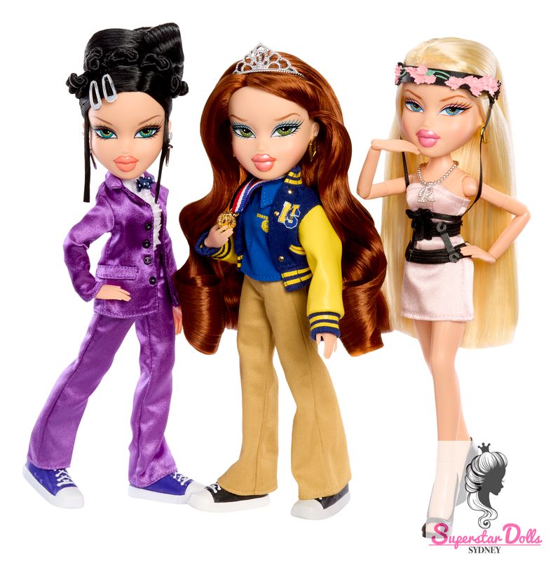 PRE-SALE: 3 X 2025 BRATZ X MEAN GIRLS &quot;SPRING FLING: COLLECTOR DOLL SET