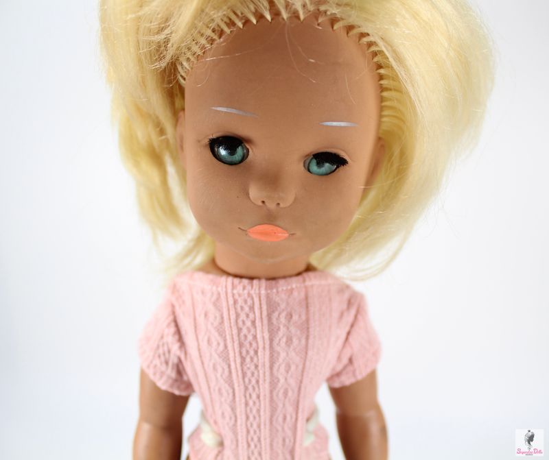 Vintage 1960&#39;s 14&quot; Vinyl Italian Baby Doll