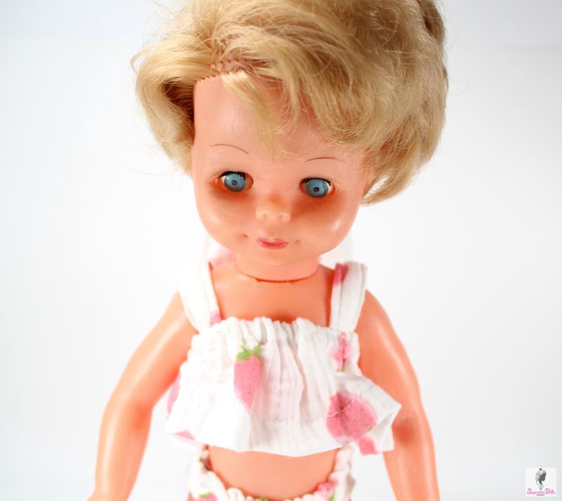 Vintage 1960&#39;s 15&quot; Italian Baby Doll