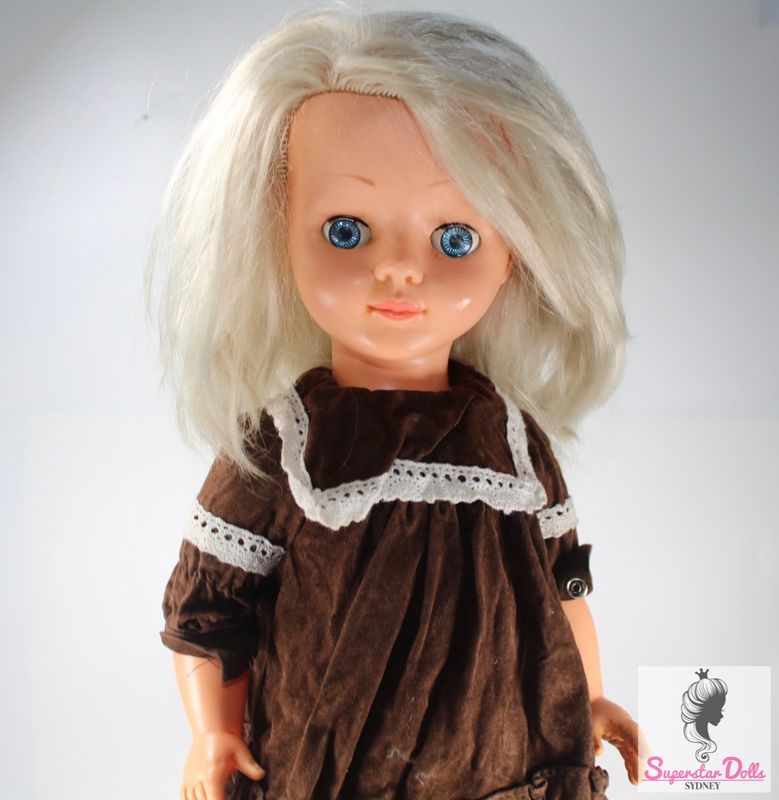 Vintage 22&quot; English Toddler Doll by Palitoy