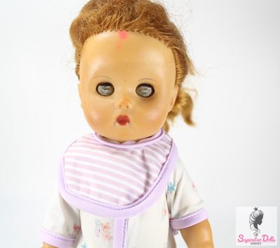 Vintage Mid-Century 12&quot; Vinyl Toddler Doll by Pedigree