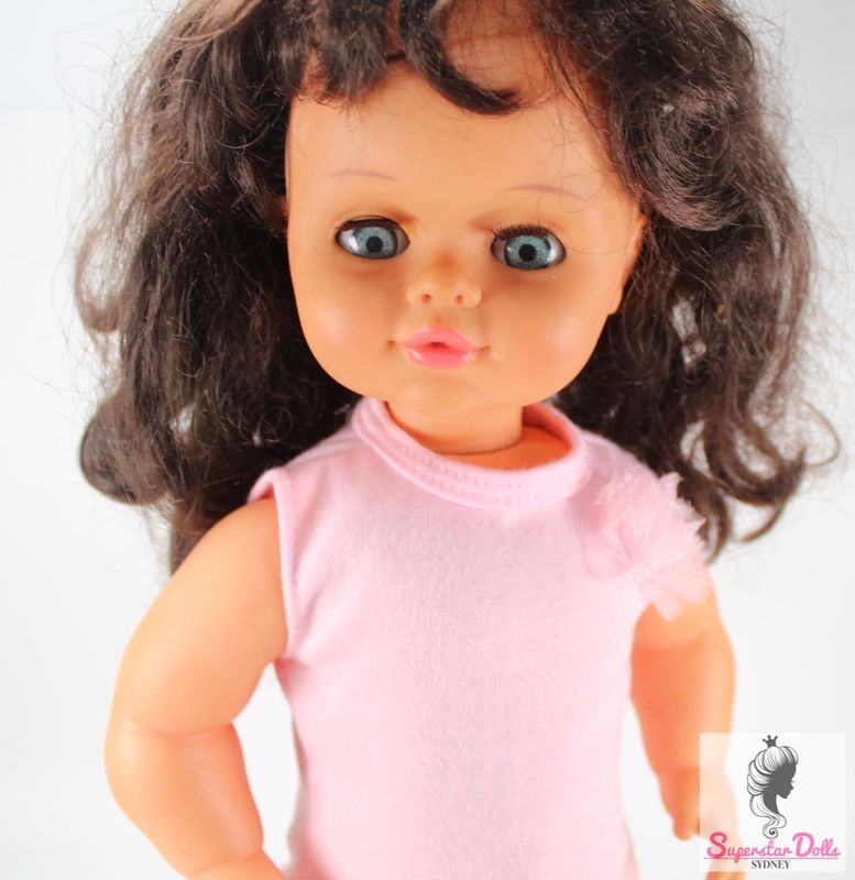 Vintage 1960&#39;s &quot;Michela La Bambola&quot; 16&quot; Toddler Doll by Sebino Italy