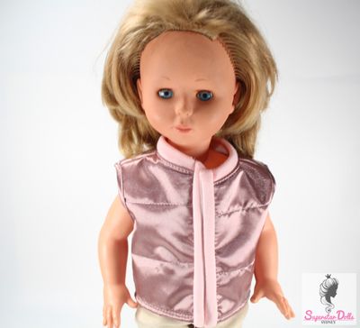 Vintage 1966 18&quot; Toddler Doll by Sebino Italy