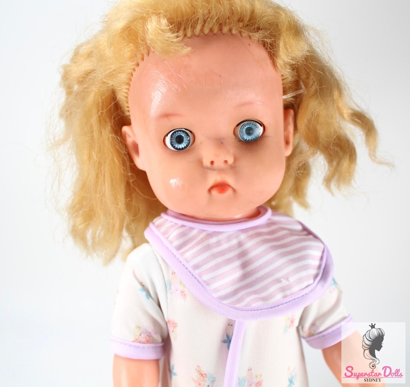 Vintage Mid-Century 14&quot; English Toddler Doll