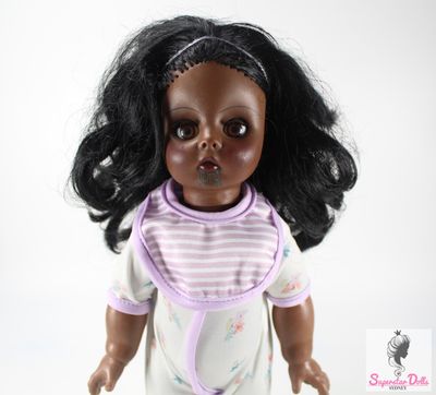 Vintage 1960&#39;s Indigenous 12&quot; Toddler Doll by Furga Italy