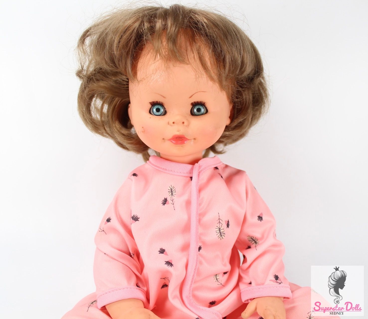 Vintage 1960&#39;s 16.5&quot; Baby Doll by Migliorati Italy