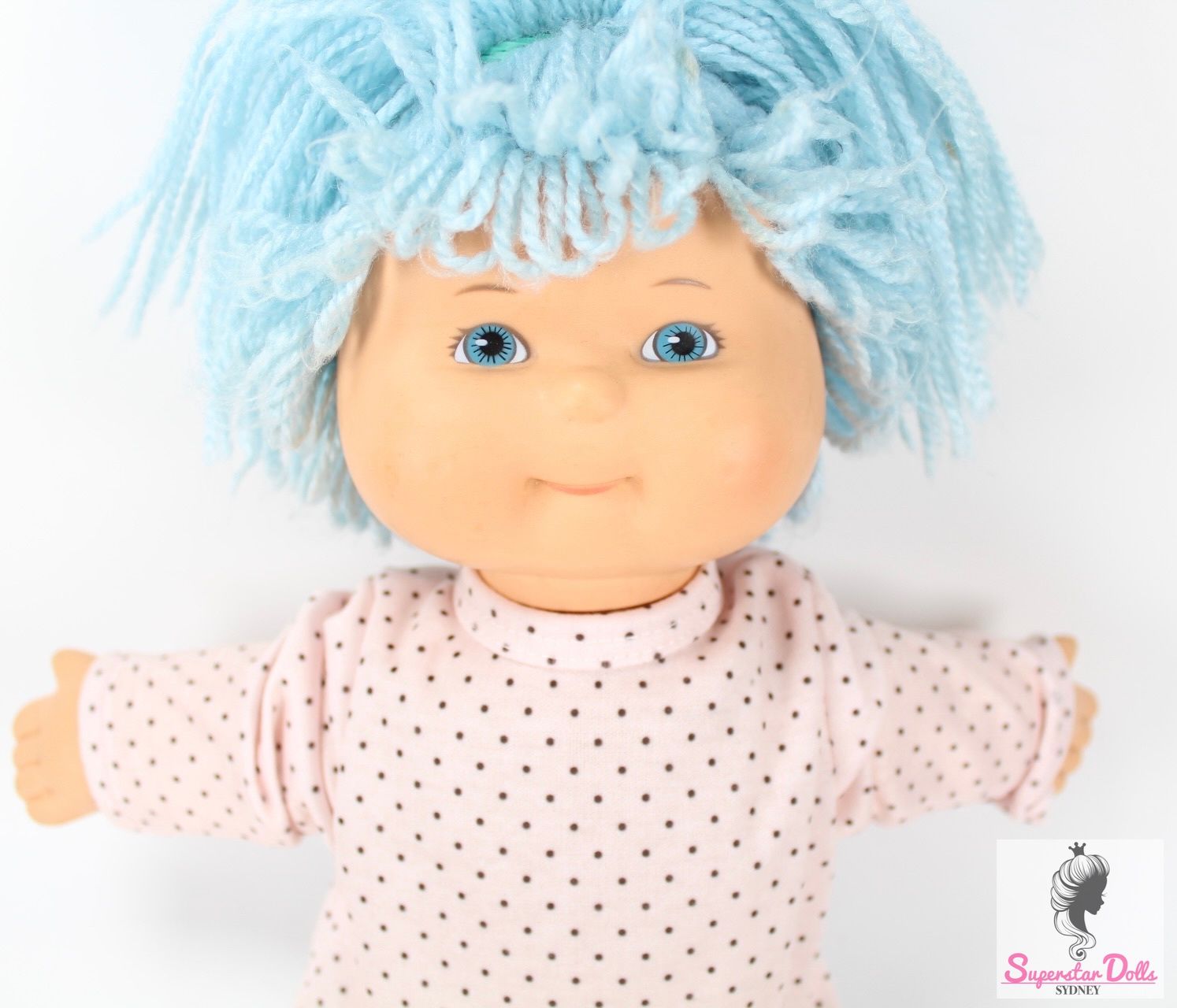 Vintage 1980's "My Dream Baby" 14" Clone Doll by Estrela Brazil img