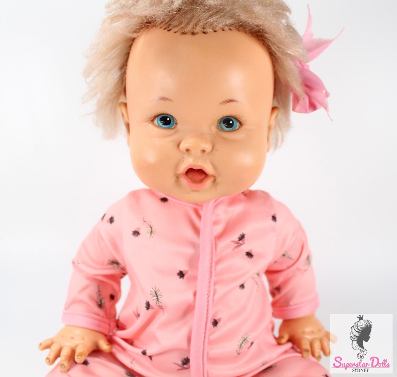 Vintage 1973 &quot;Rub a Dub Dolly&quot; 15&quot; Baby Doll by Ideal