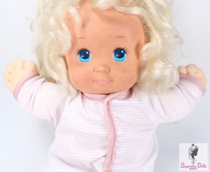 Vintage 1989 &quot;Magic Nursery&quot; 14&quot; Toddler Doll by Mattel