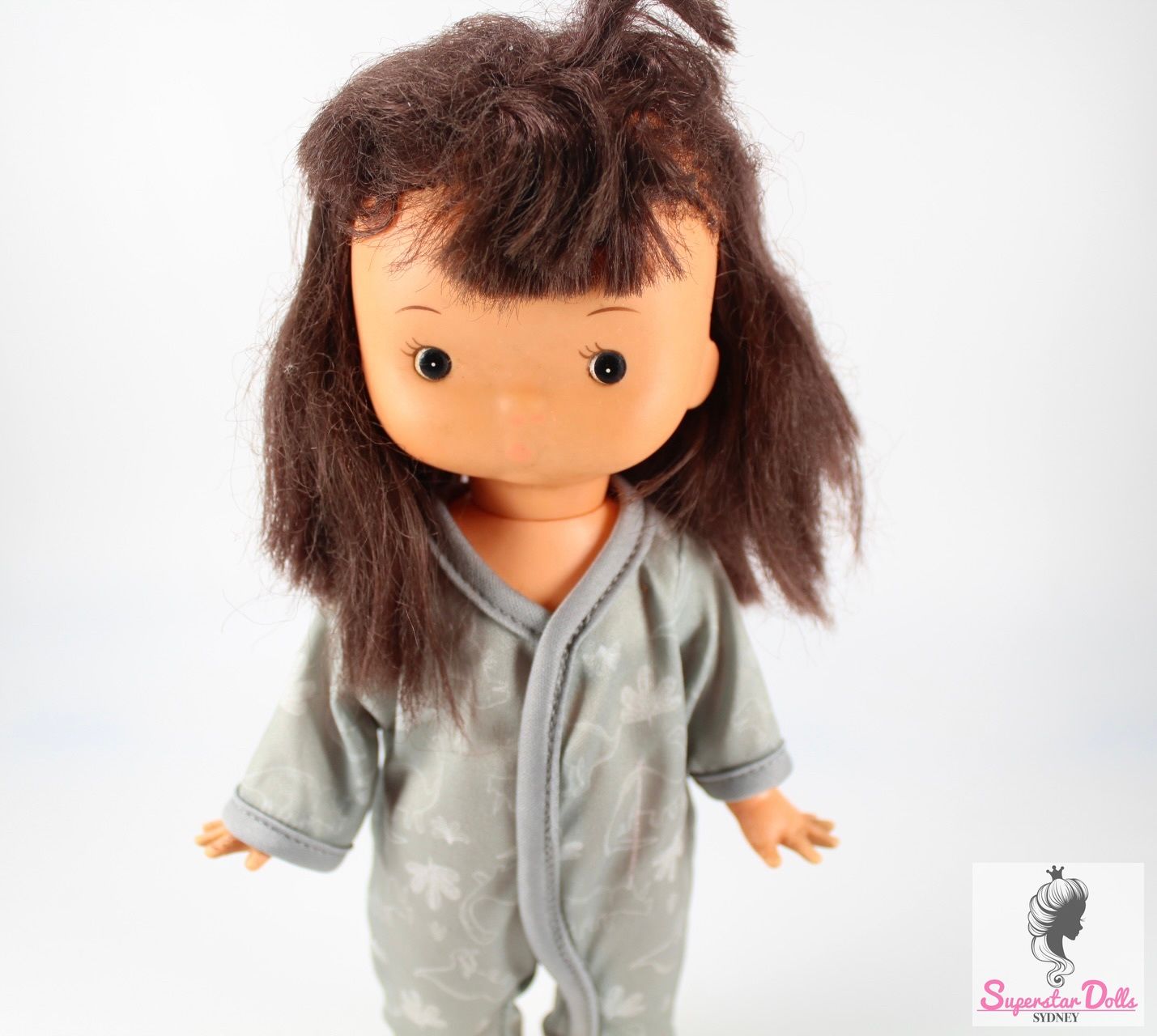 Vintage 1976 &quot;Matilda&quot; 10.5&quot; Toddler Doll by Playmates