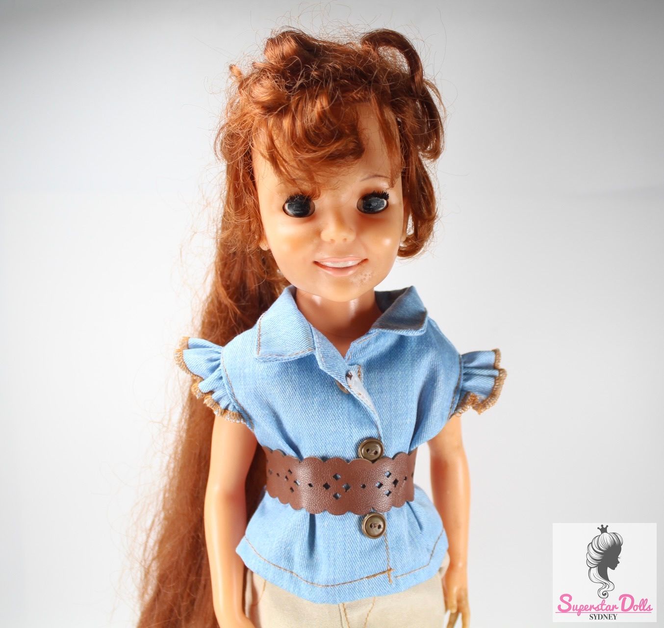 Vintage 1968 "Beautiful Crissy" Hair Growing 18" Fashion Doll by Ideal img