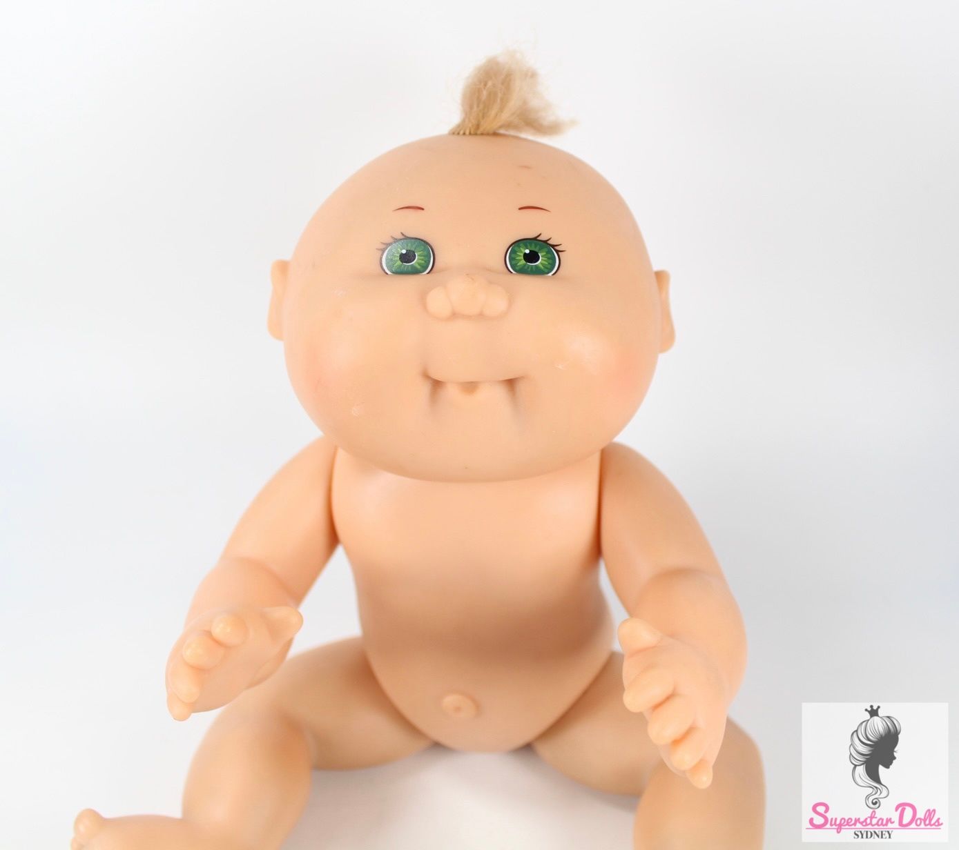 Vintage 1991 &quot;Cabbage Patch Kids: Mattel&#39;s First Edition&quot; 12&quot; Plastic Toddler Doll by Mattel