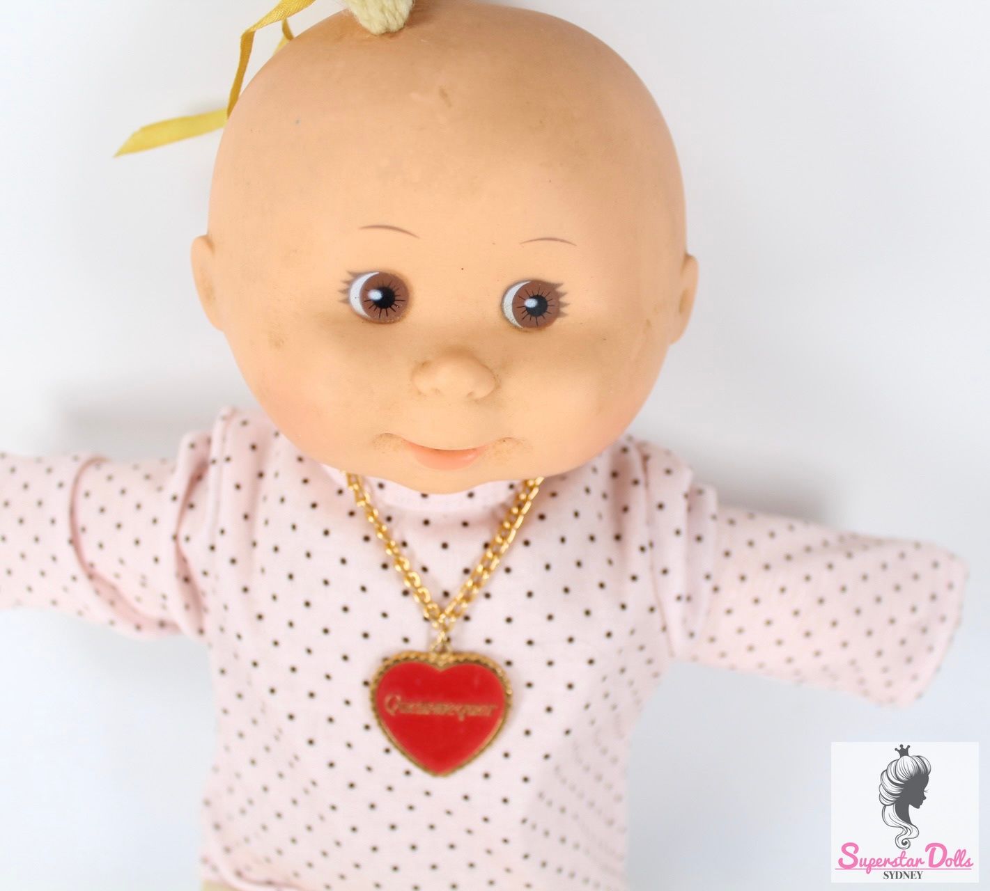 Vintage 1980's "My Dream Baby" 13" Clone Doll by Estrela Brazil img