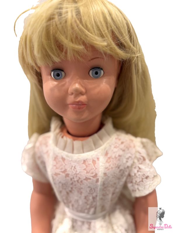 Vintage 1960 Ideal Patty Play Pa Life-Sized 35&quot; Walker Hard Plastic CLONE Toddler Doll