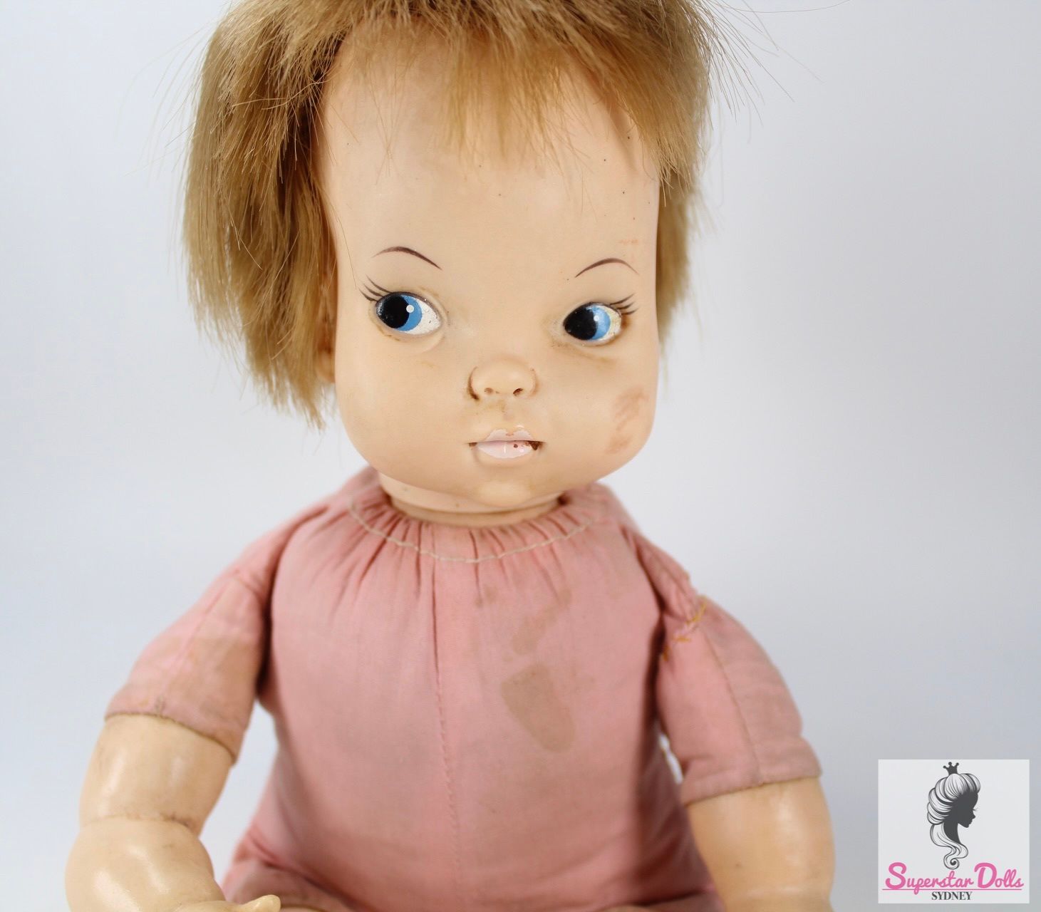 Vintage 1966 &quot;Thumbelina&quot; 14&quot; Baby Doll by Ideal