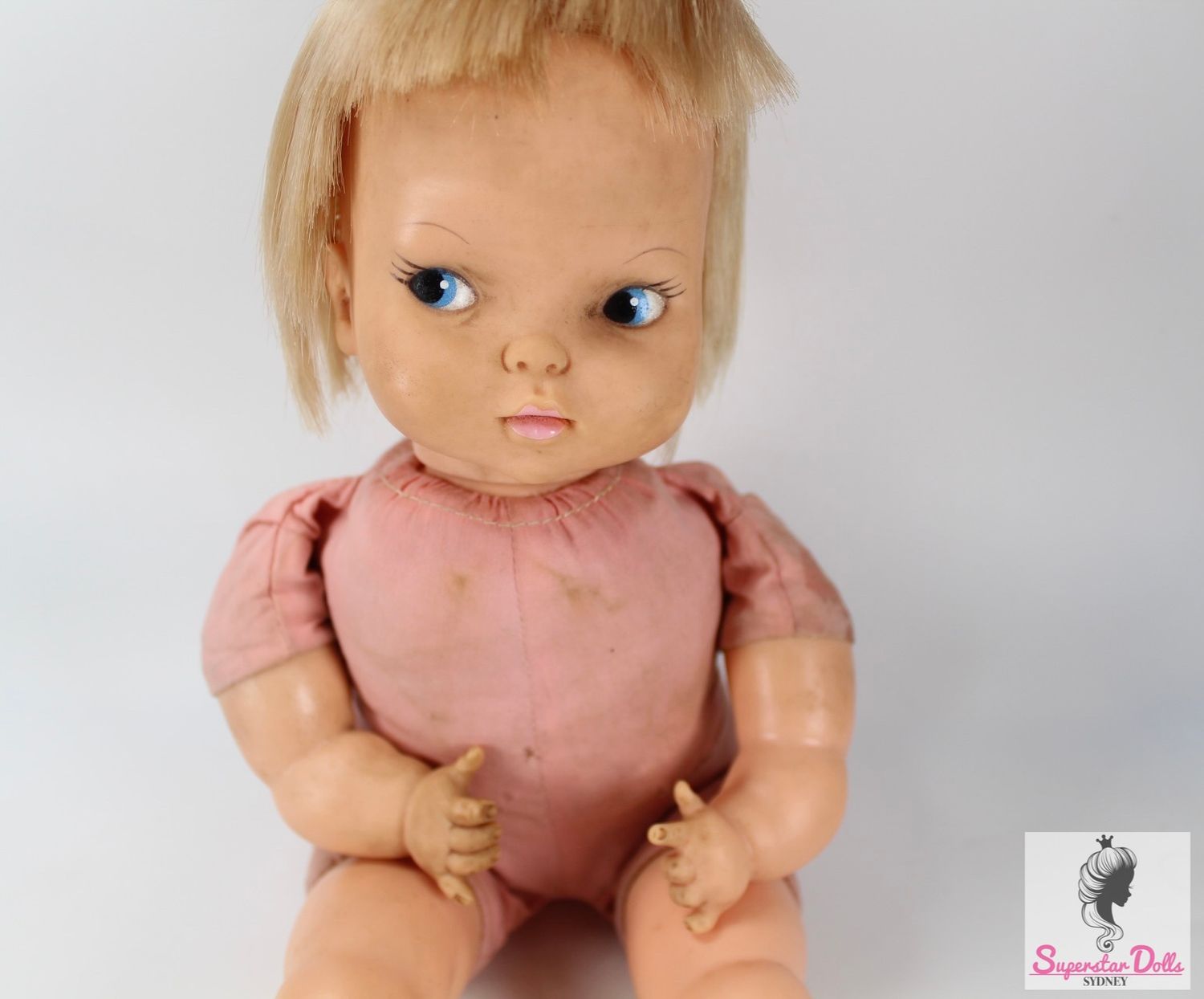 Vintage 1966 &quot;Thumbelina&quot; 14&quot; Baby Doll by Ideal