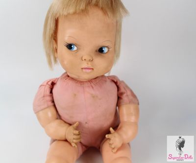 Vintage 1966 &quot;Thumbelina&quot; 14&quot; Baby Doll by Ideal