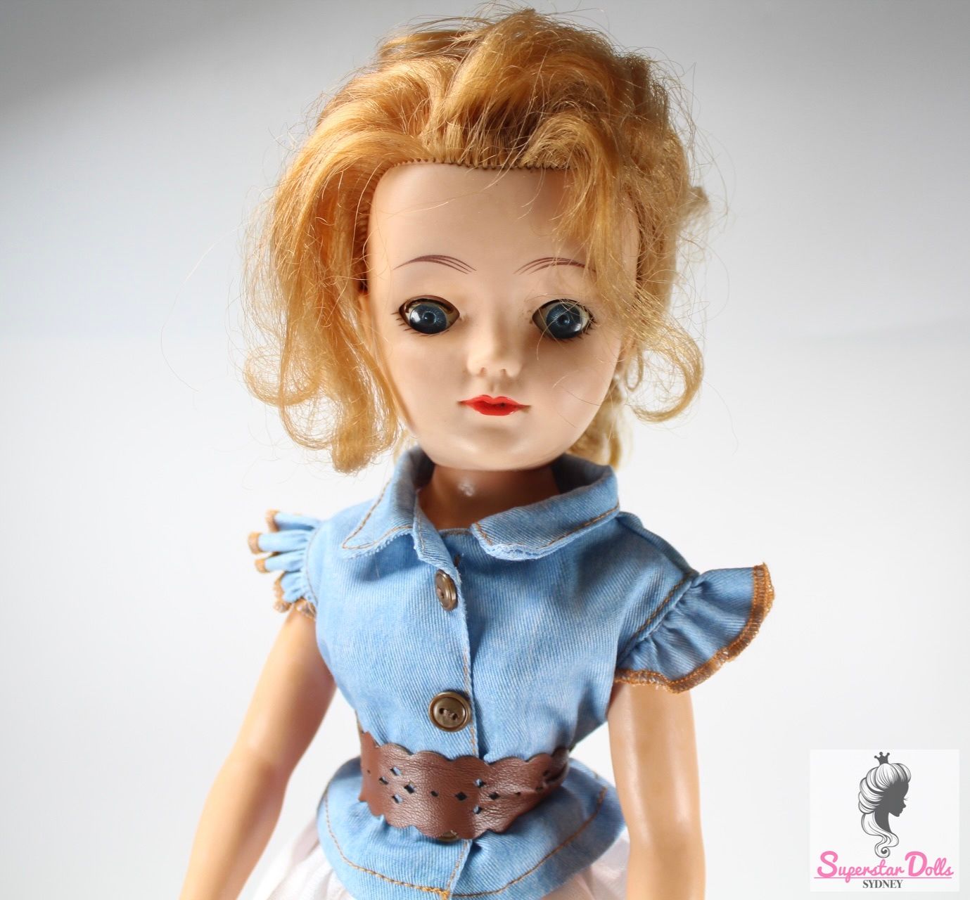 Vintage 50&#39;s/60&#39;s Ideal &quot;Miss Revlon&quot; 18&quot; NUDE Vinyl Fashion Doll