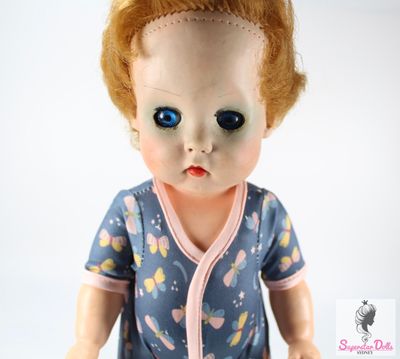 Vintage Mid-Century 13.5&quot; English Toddler Doll by Pedigree