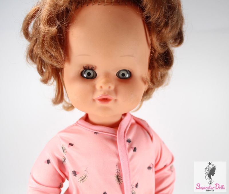 Vintage 1960&#39;s &quot;Michela La Bambola&quot; 16&quot; Toddler Doll by Sebino Italy