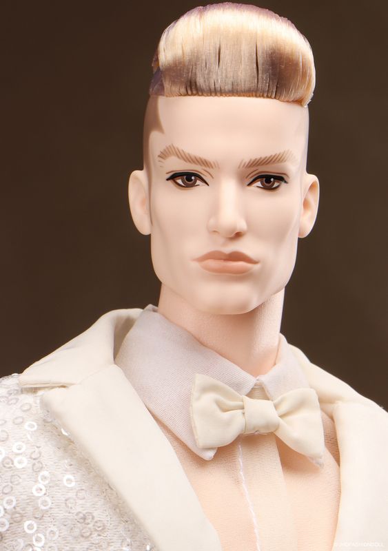PRE-ORDER: 2025 JHDFASHIONDOLL &quot;8th Anniversary: White Gala&quot; Jasper Dressed Doll