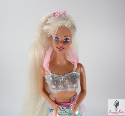 1995 &quot;Jewel Hair Mermaid&quot; Barbie Doll in Clone Fashion