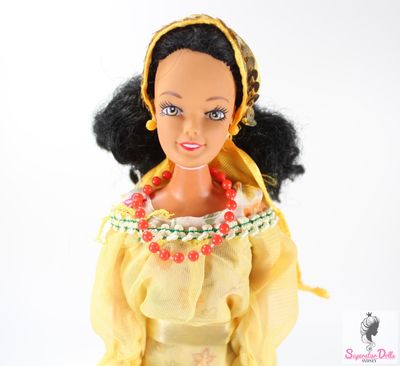 90&#39;s Era &quot;The Hunchback of Notre Dame: Esmerelda&quot; Doll by Barter in Vintage Barbie Fashion