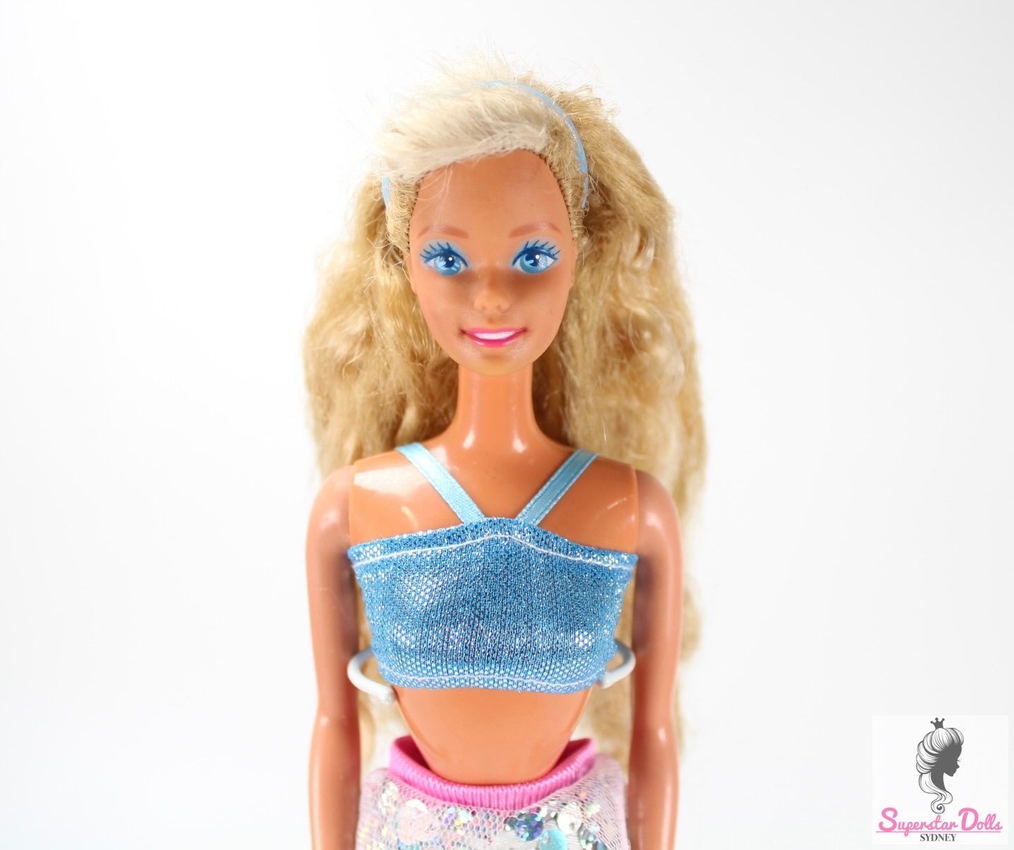 1989 "Wet'n Wild" Barbie Doll in Mermaid Fashion img