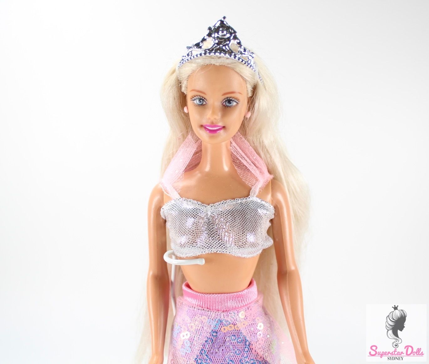1999 "Rainbow Princess" Barbie Doll in Mermaid Fashion img