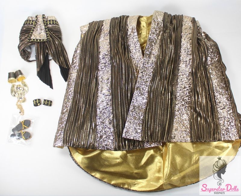 2025 JHDFASHIONDOLL: &quot;Immortal Egypt: High Priest&quot; Adonis FASHION SET (ONLY)