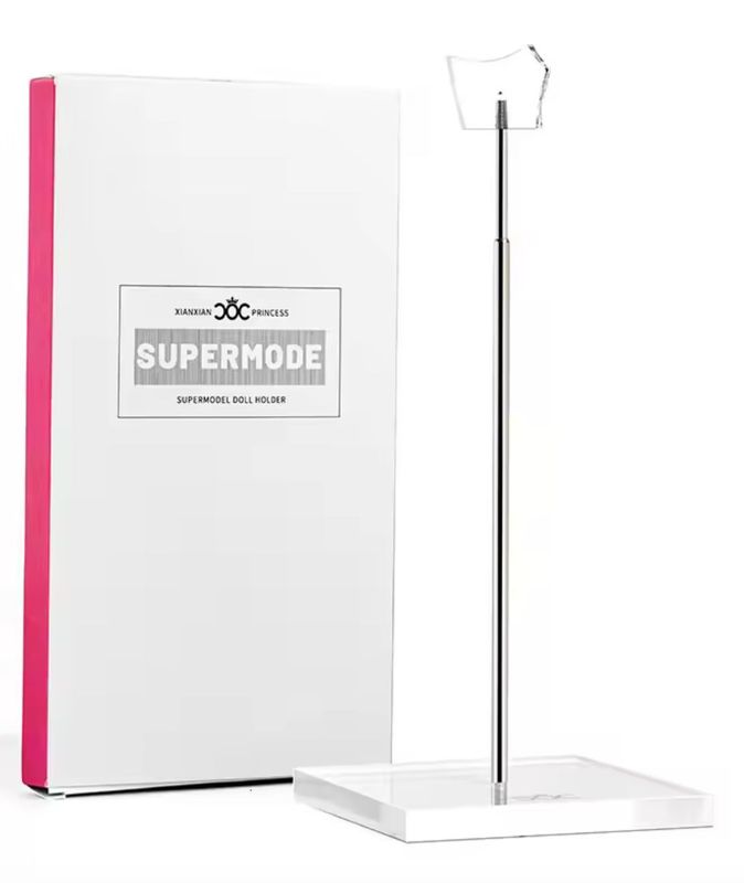 IN-SOTCK: High Quality Acrylic Doll Stand with Steel Stem For IT/JHD/XIAN/BARBIE