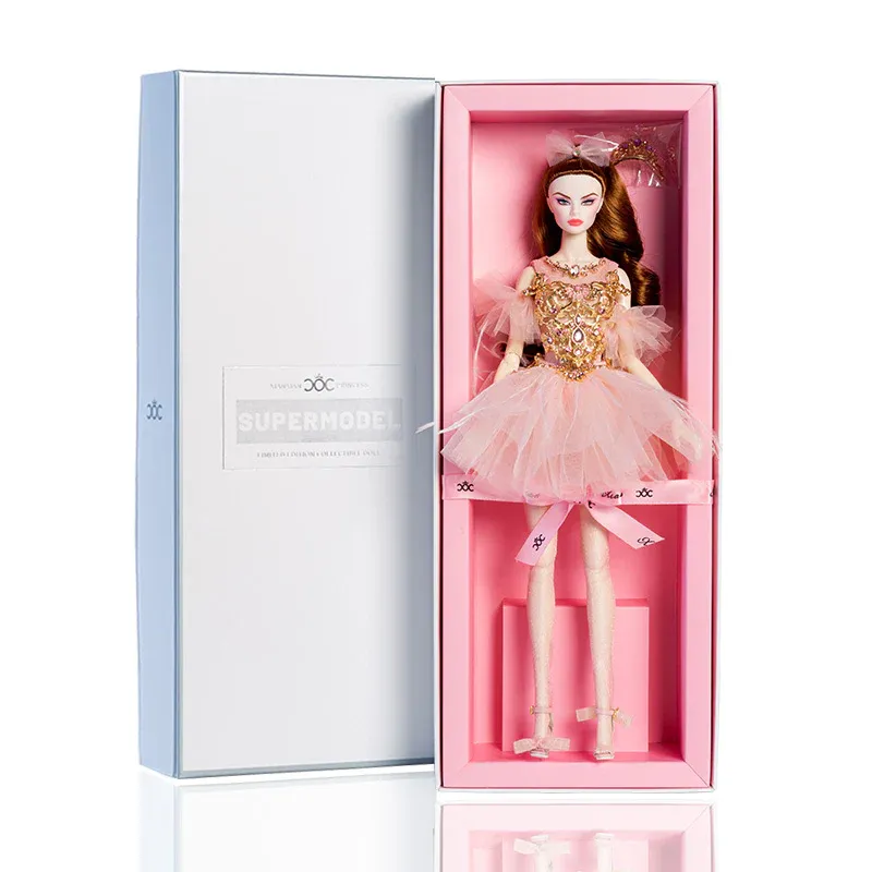 PRE-SALE: 2025 Xian Xian "Supermodel: Pink Ballet Fairy/FR34" Dressed Fashion Doll- Y242+FR34