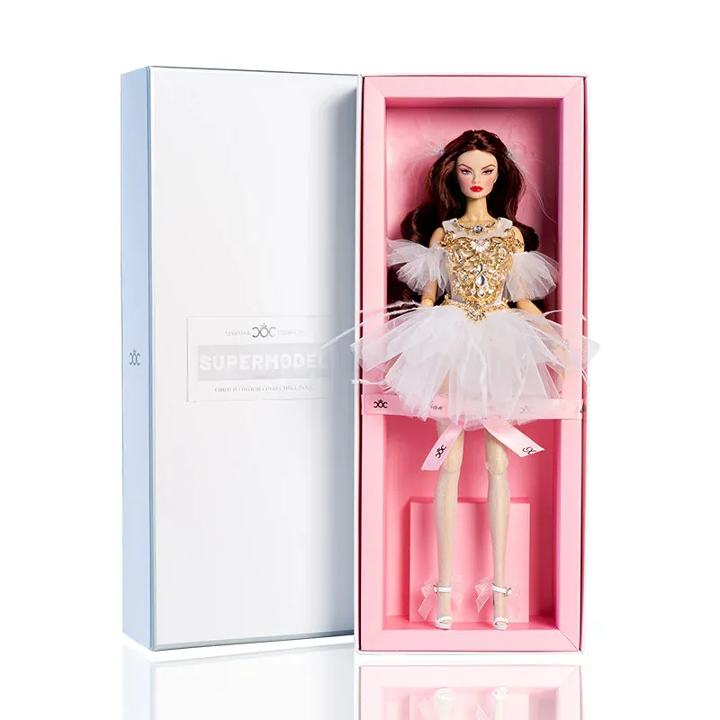 IN-STOCK NOW: 2025 Xian Xian "Supermodel: White Ballet Fairy/FR40" Dressed Fashion Doll- Y240+FR40