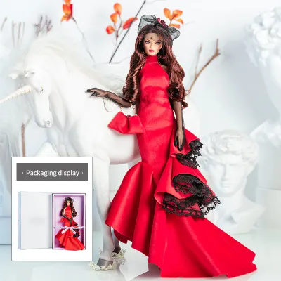 PRE-SALE: 2025 Xian Xian &quot;Red Elegance&quot; Dressed Fashion Doll- Y123+FR25