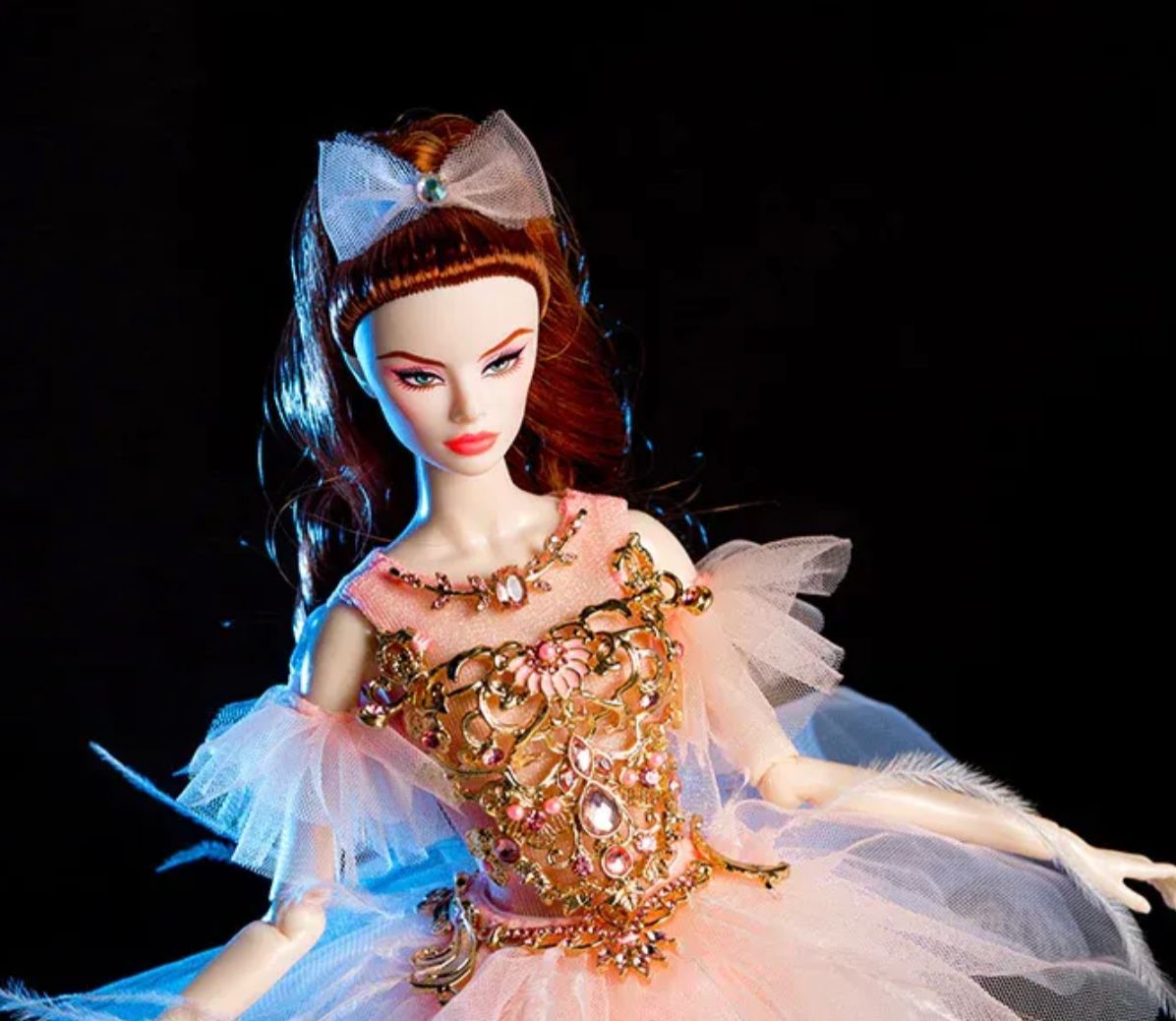 PRE-SALE: 2025 Xian Xian &quot;Supermodel: Pink Ballet Fairy/FR34&quot; Dressed Fashion Doll