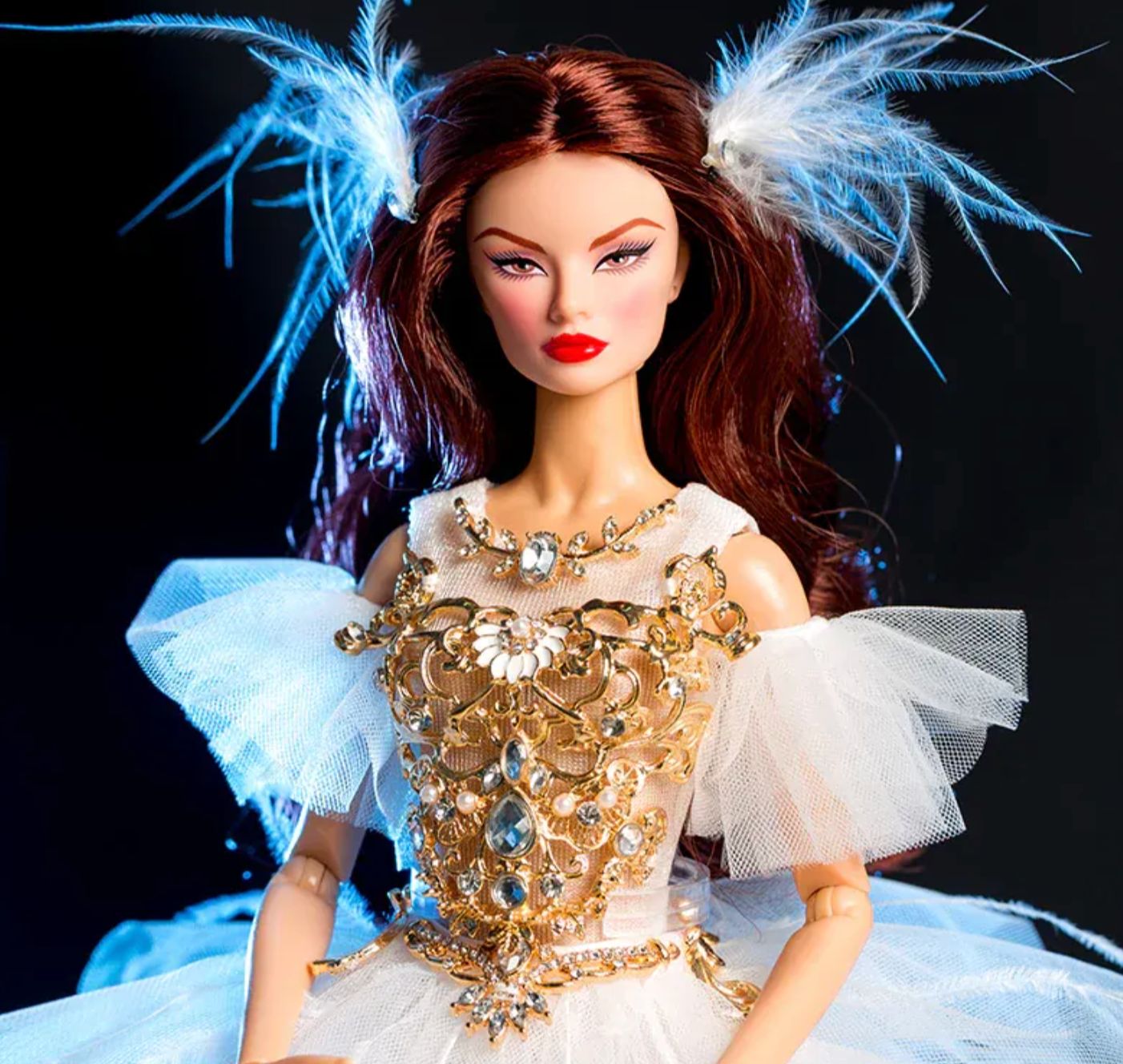 PRE-SALE: 2025 Xian Xian &quot;Supermodel: White Ballet Fairy/FR40&quot; Dressed Fashion Doll