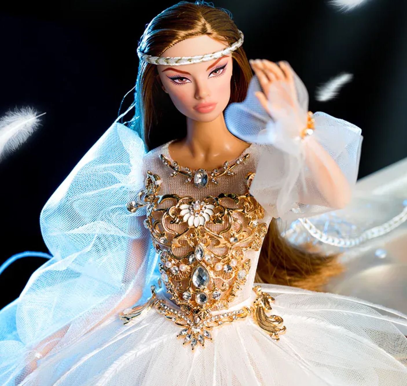 PRE-SALE: 2025 Xian Xian &quot;Supermodel: White Ballet Fairy/FR37&quot; Dressed Fashion Doll