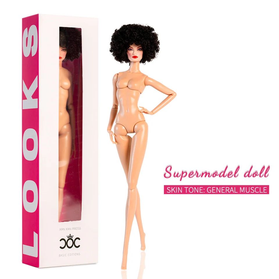 PRE-ORDER: Xian Xian &quot;Supermodel&quot; Nude Articulated Fashion Doll