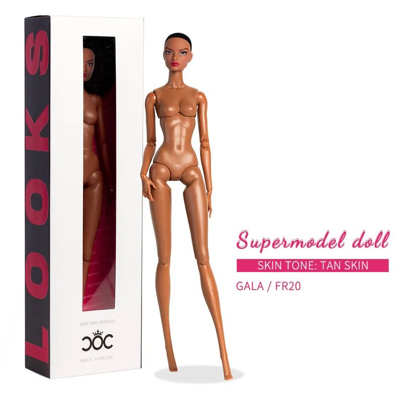PRE-ORDER: Xian Xian &quot;Supermodel&quot; Nude Articulated Fashion Doll