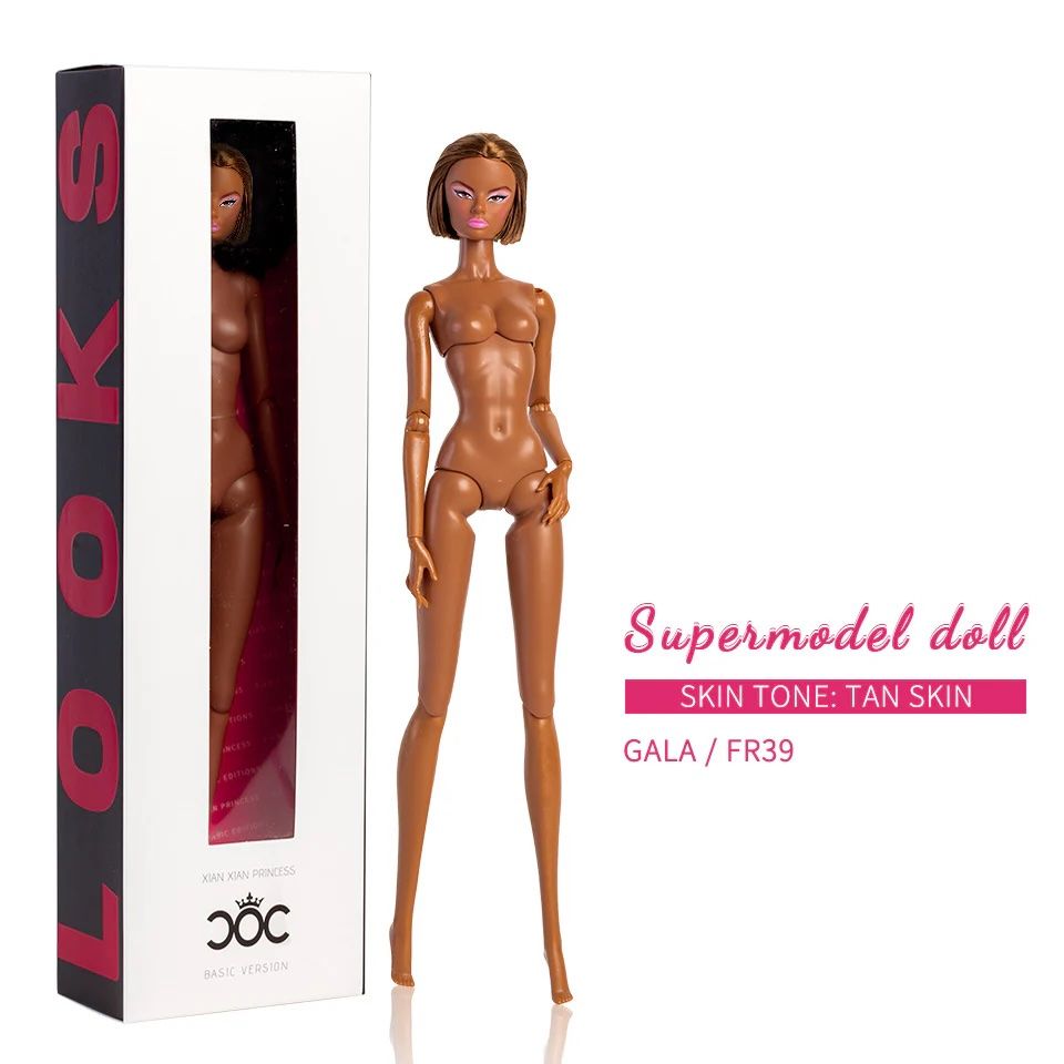 PRE-ORDER: Xian Xian &quot;Supermodel&quot; Nude Articulated Fashion Doll