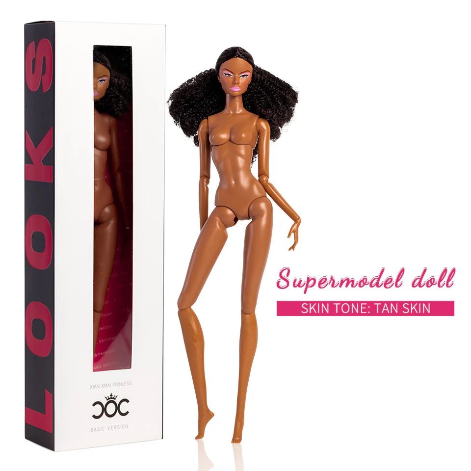 PRE-ORDER: Xian Xian &quot;Supermodel&quot; Nude Articulated Fashion Doll