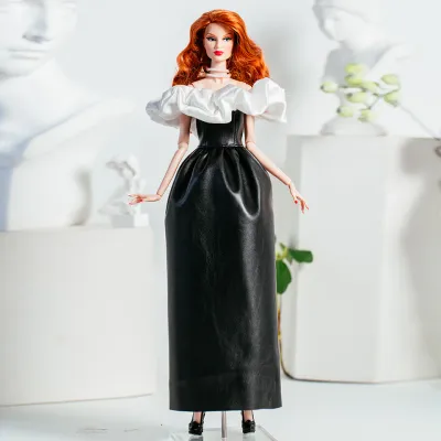PRE-ORDER: "Black Elegance" Fashion Set for 11.5-12.5" Fashion Dolls-Y76