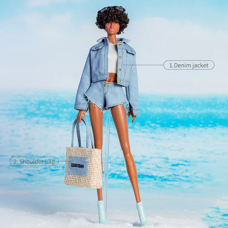 Xian Xian"Island Holiday" Fashion Set for 11.5-12.5" Fashion Dolls Y234+Y235 img